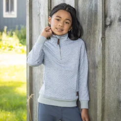 Kids Aerion Adelia Quarter Zip Quilt Sweatshirt - Kids'
