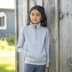 Kids Aerion Adelia Quarter Zip Quilt Sweatshirt - Kids'