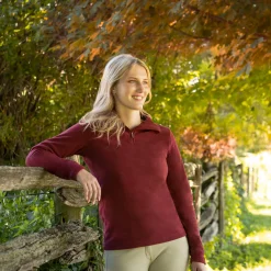 Women Aerion Rowan Fleece Quarter Zip Sweatshirt