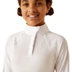 Kids Ariat Sunstopper 3.0 Long Sleeve Show Shirt - Kids'
