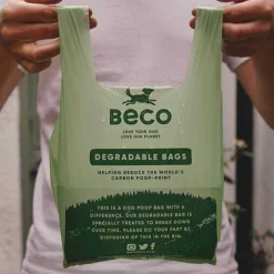 Beco Pets Beco Unscented Poop Bags W/ Handle - Pack of 120