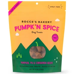 Bocce's Bakery Pumpkin Spice Soft & Chewy Dog Treats 170 g