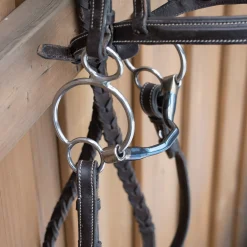 Bombers Bits International Bombers 2 1/2 Ring Happy Tongue Bit