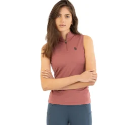 Women BR Isis Sleeveless Quarter Zip Top