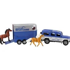 Breyer Farms Land Rover & Tag-A-Long Trailer