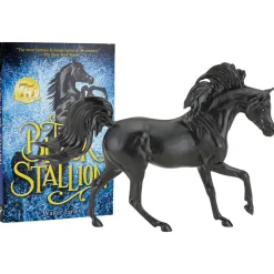 Breyer Freedom Black Stallion Horse & Book Set