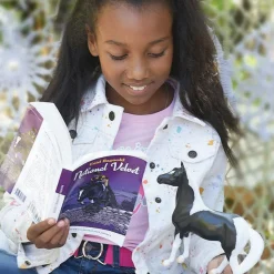 Breyer Freedom National Velvet Horse & Book Set