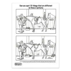 Breyer H Is For Horse Activity Book