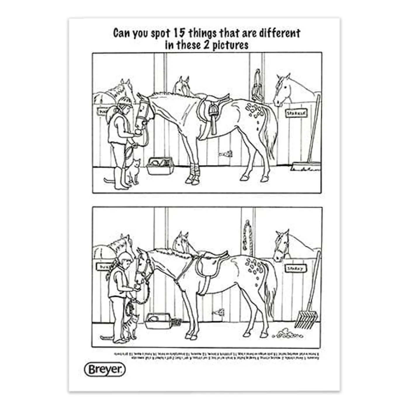 Breyer H Is For Horse Activity Book