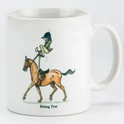 Greenhawk Equestrian Sport Bryn Parry Sitting Trot Rising Trot Mug