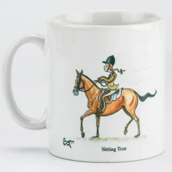 Greenhawk Equestrian Sport Bryn Parry Sitting Trot Rising Trot Mug