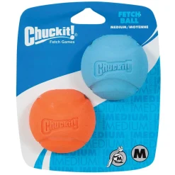 Chuck It Chuckit! Fetch Ball Medium - Pack of 2