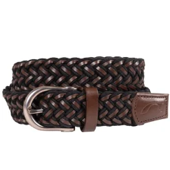 Cinto Braided Leather & Rope Belt