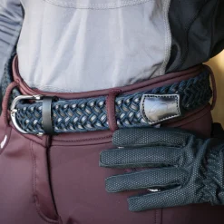 Cinto Braided Leather & Rope Belt