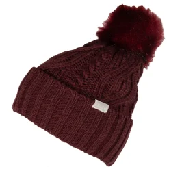 Cinto Cable Knit Pom Pom Toque