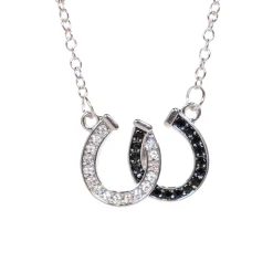 Cinto Double Horseshoe Necklace