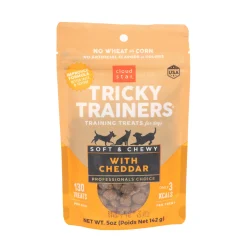 Cloud Star Tricky Trainers Chewy Cheddar Dog Treats 141 g