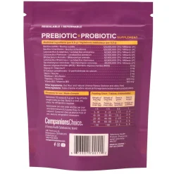 Equine Choice Companion's Choice Prebiotic & Probiotic Powder Pet Supplement 125 g