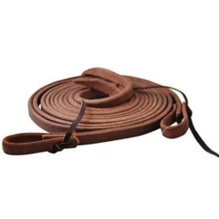Copper Canyon Harness Leather Training Reins W/ Ties