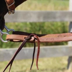 Copper Canyon Harness Leather Training Reins W/ Ties