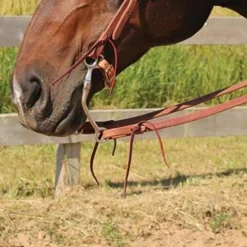 Copper Canyon Harness Leather Training Reins W/ Heavy End