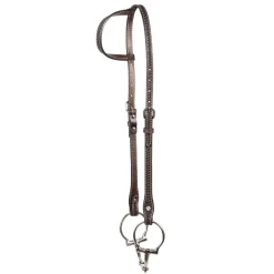 Country Legend Basket Tooling One Ear Headstall