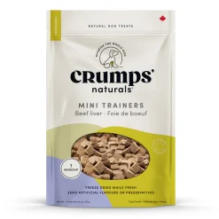 Crumps Naturals Crumps Freeze-Dried Beef Liver Mini Trainers 126 g
