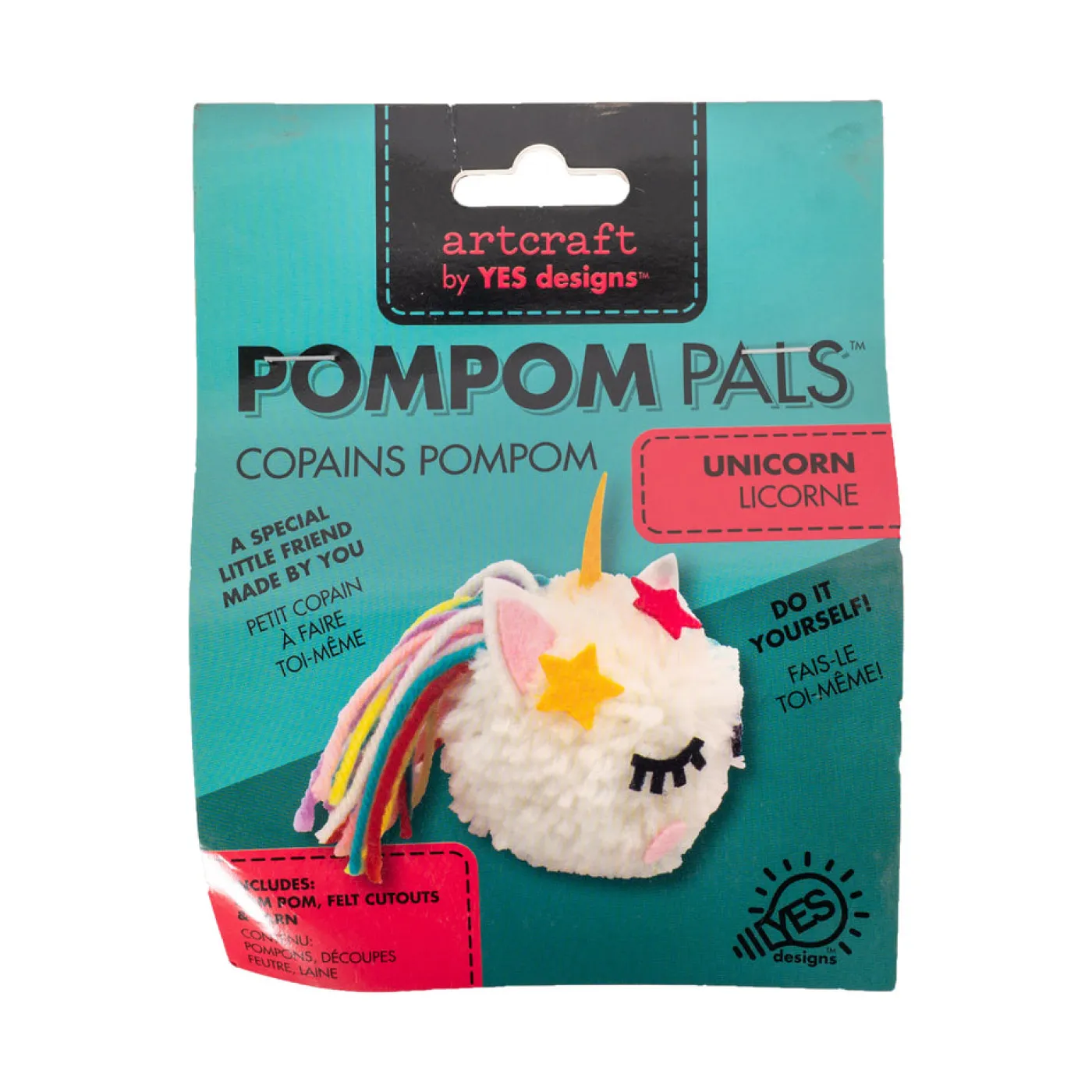 Giftcraft DIY Unicorn Pompom Pals Kit