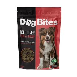 Dog Bites Freeze Dried Beef Liver Dog Treats 250 g