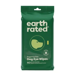 Earth Rated Fragrance Free Dog Eye Wipes - 60 Pack