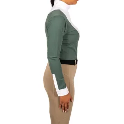 Elation Platinum Bellagio Bib Long Sleeve Show Shirt