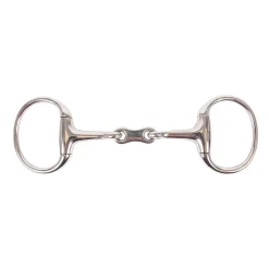 EvoEq Eggbutt French Link Snaffle Bit