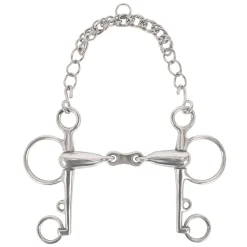 EvoEq Hollow Mouth French Link Pelham Bit