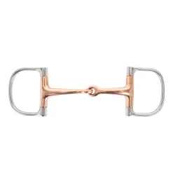 EvoEq Racing Dee Copper Snaffle Bit