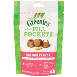 Greenies Feline Salmon Pill Pockets Cat Treats 17 g