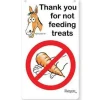 Fergus The Horse Fergus No Treats Stall Sign