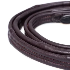 Flexible Fit Equestrian FFE Padded Leather Reins