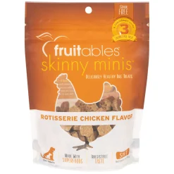Fruitables Pet Fruitables Skinny Minis Chewy Rotisserie Chicken Dog Treats 141 g