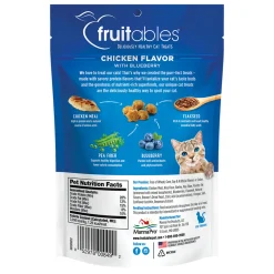 Fruitables Pet Fruitables Wildly Natural Chicken & Blueberry Crunchy Cat Treats 70 g