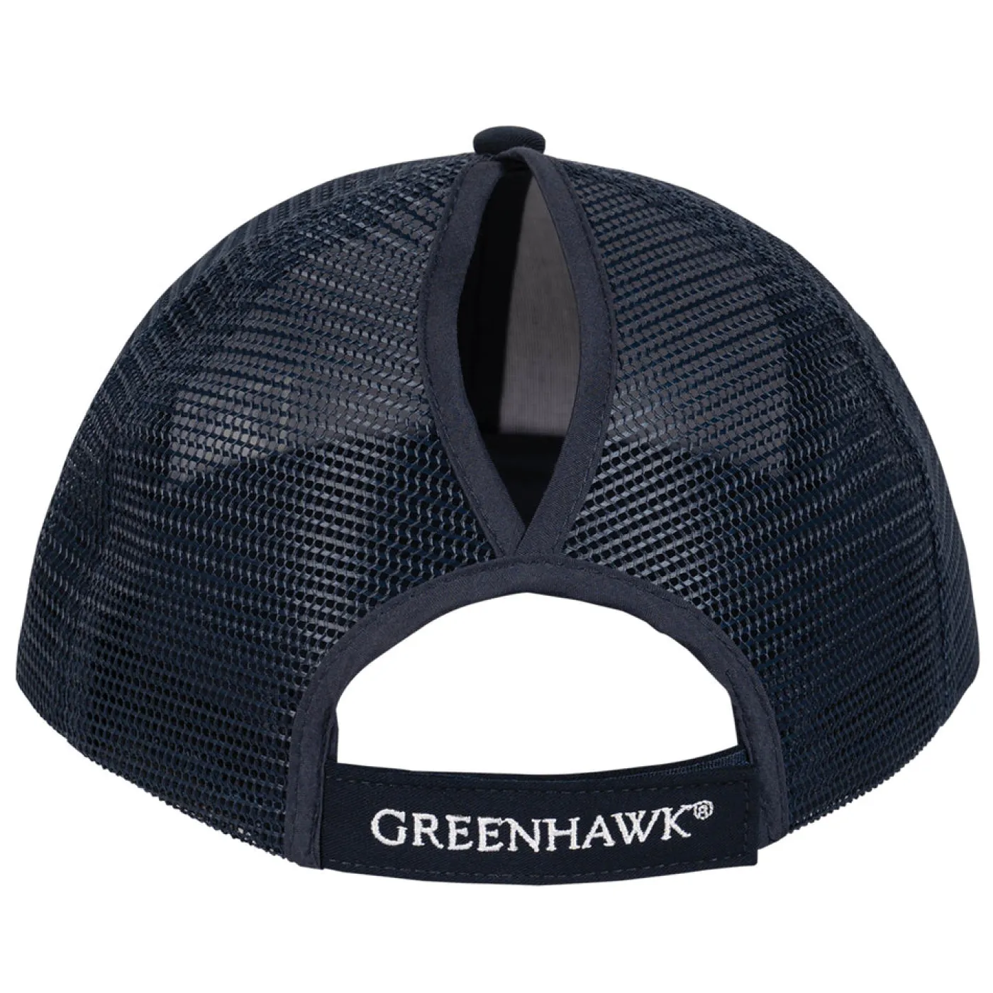 Greenhawk Mesh Back Pony Tail Baseball Cap