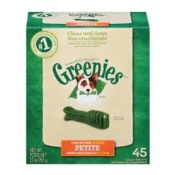 Greenies Treat Tub Pak Petite Dog Treats 765 g