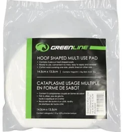 Greenline Multi Use Hoof Shaped Pads - Pack of 3
