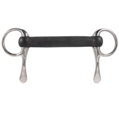 Jack's Half Cheek Rubber Straight Bit