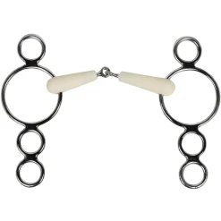 Happy Mouth Horse Bits Happy Mouth Three Ring Elevator Bit