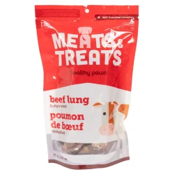 Healthy Paws Meats & Treats Dehydrated Beef Lung 120 g