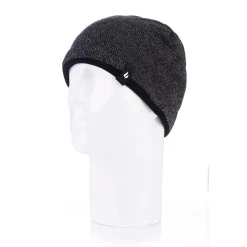 Heat Holders Atlas Flat Knit Hat W/ Contrast Trim - Men's