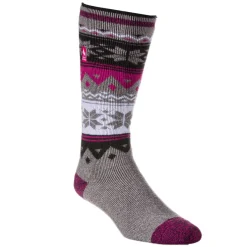 Heat Holders Lite Laura Fairisle Long Socks