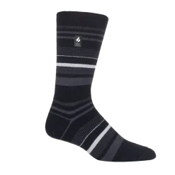Heat Holders Ultra Lite George Stripes Crew Socks - Men's
