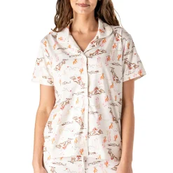 Women Hello Mello Hold Your Horses Pajama Top