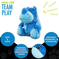 Greenhawk Equestrian Sport Hero Dog Toy Chuckles Rhino 2.0